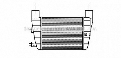 AVA QUALITY COOLING al4040 -  Интеркулер